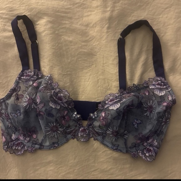 🎀 Trade for jamiefrank61382 🎀 Love & Lemons EMBROIDERED bra and panties - Picture 2 of 4